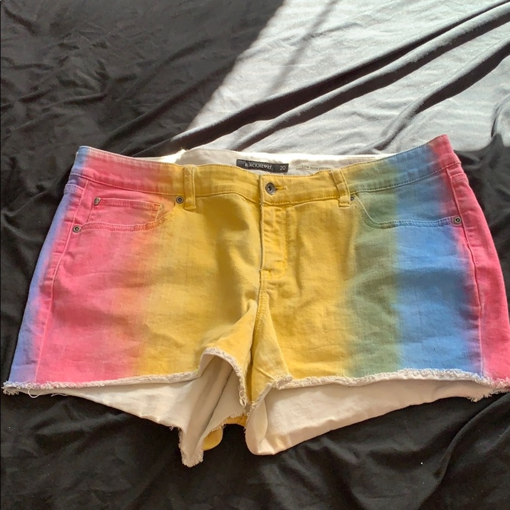 Rainbow shorts